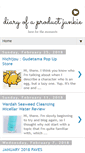 Mobile Screenshot of diaryofaproductjunkie.com